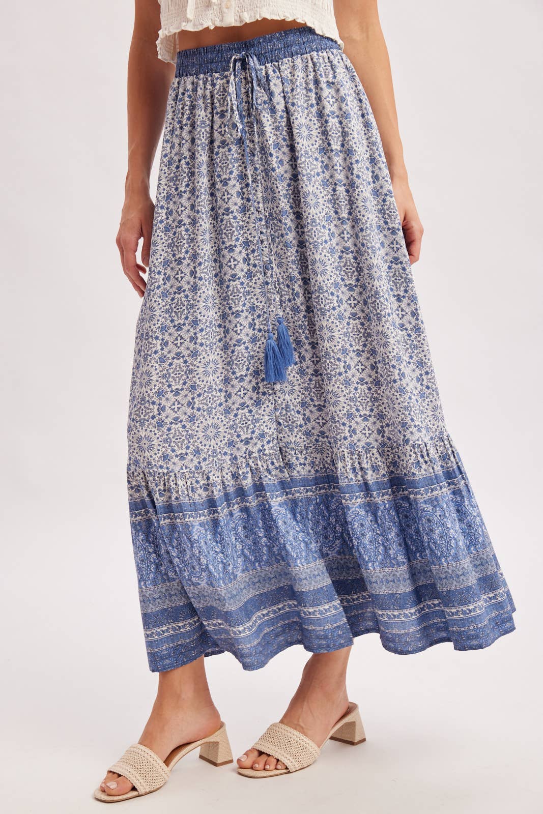 Gianna Boho Maxi Skirt