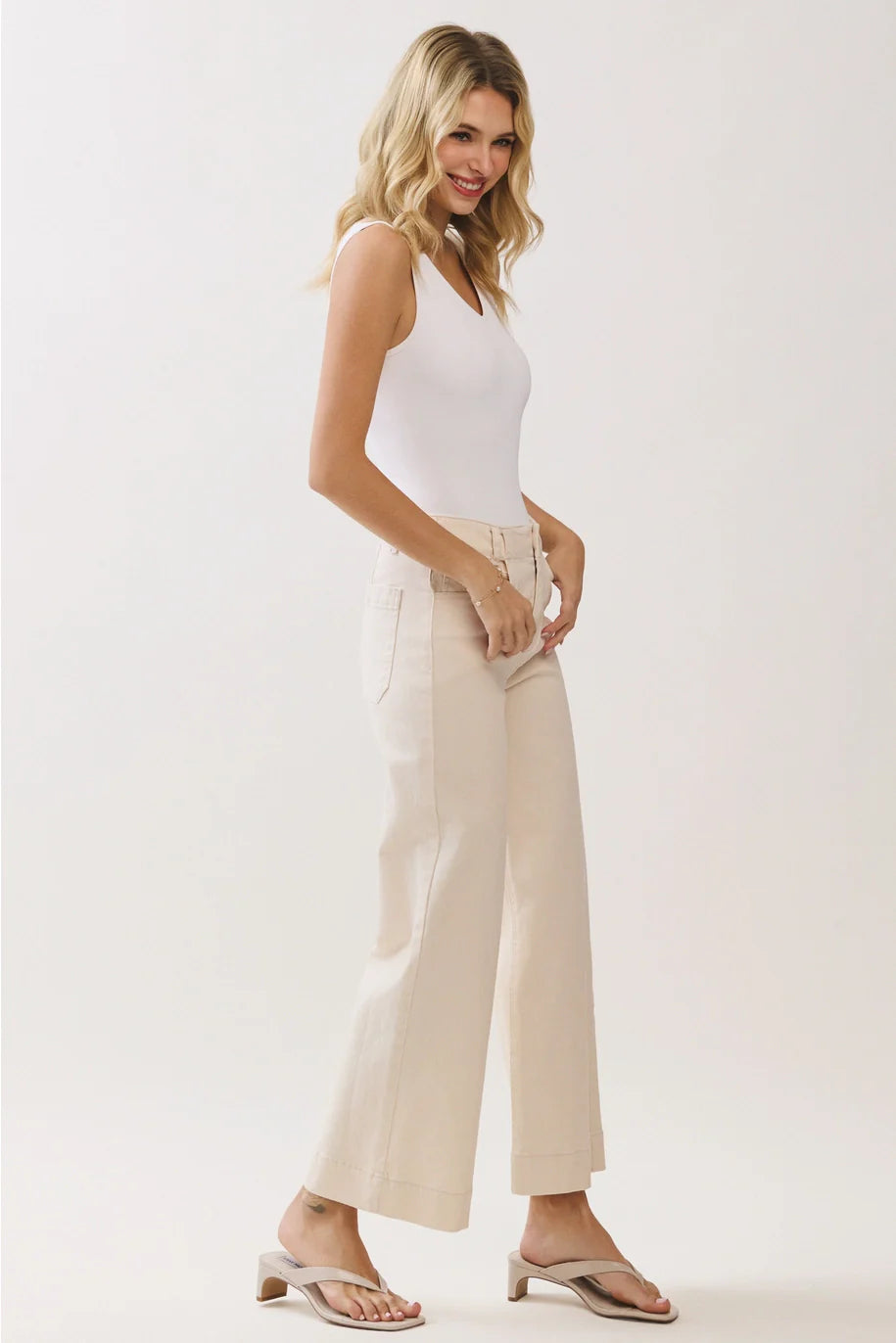 Rosa A Line Jeans With Darts