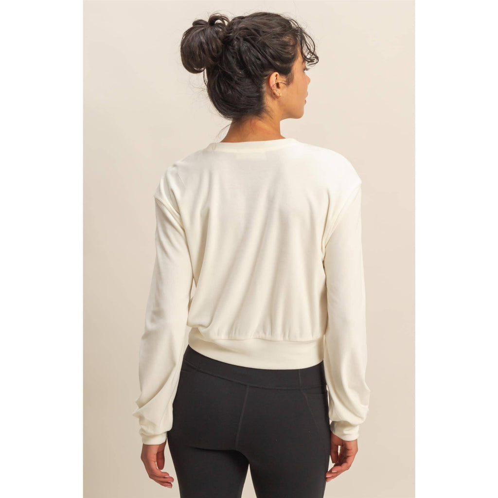 Kaylee Banded Sweatshirt