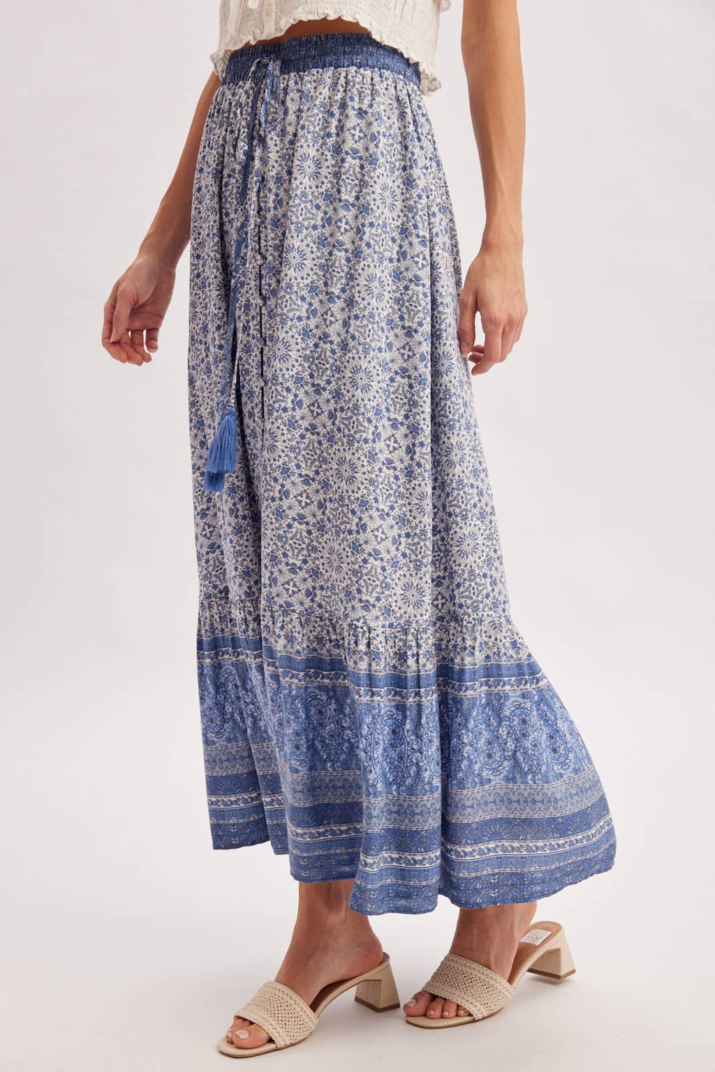 Gianna Boho Maxi Skirt