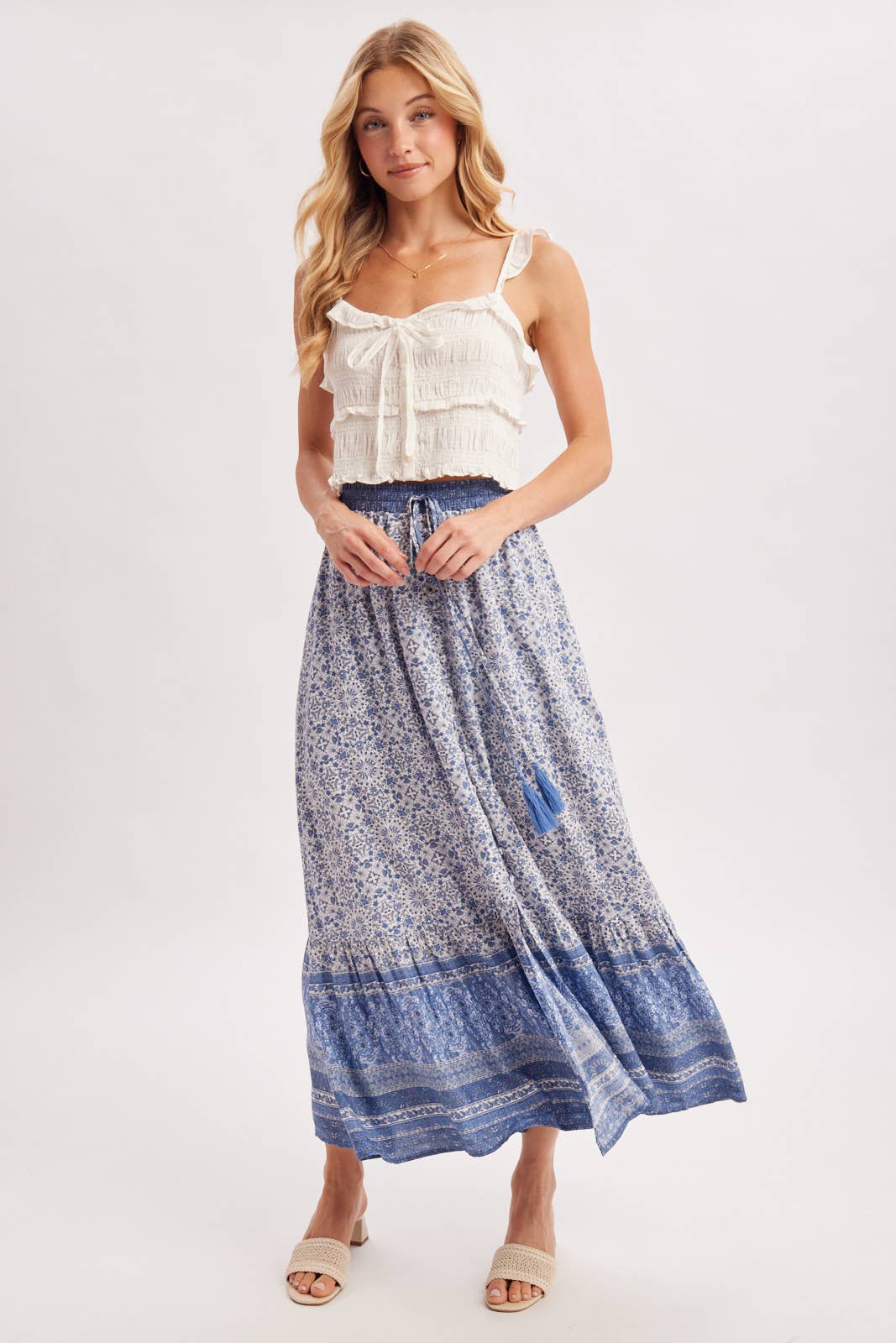 Gianna Boho Maxi Skirt