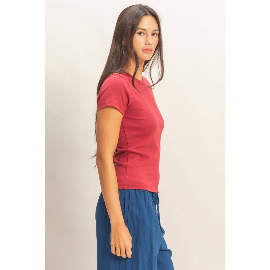 Drew Mineral Washed Top