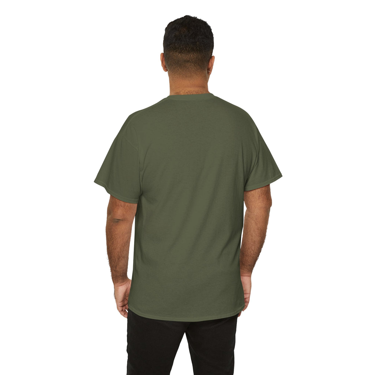 Unisex "With God Nature doesn't need a mother" Heavy Cotton Christian Tee