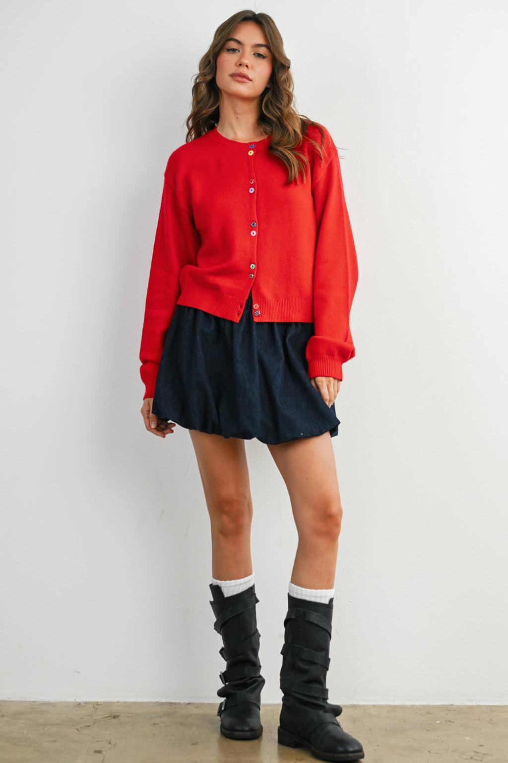 Paityn Buttoned Cardigan