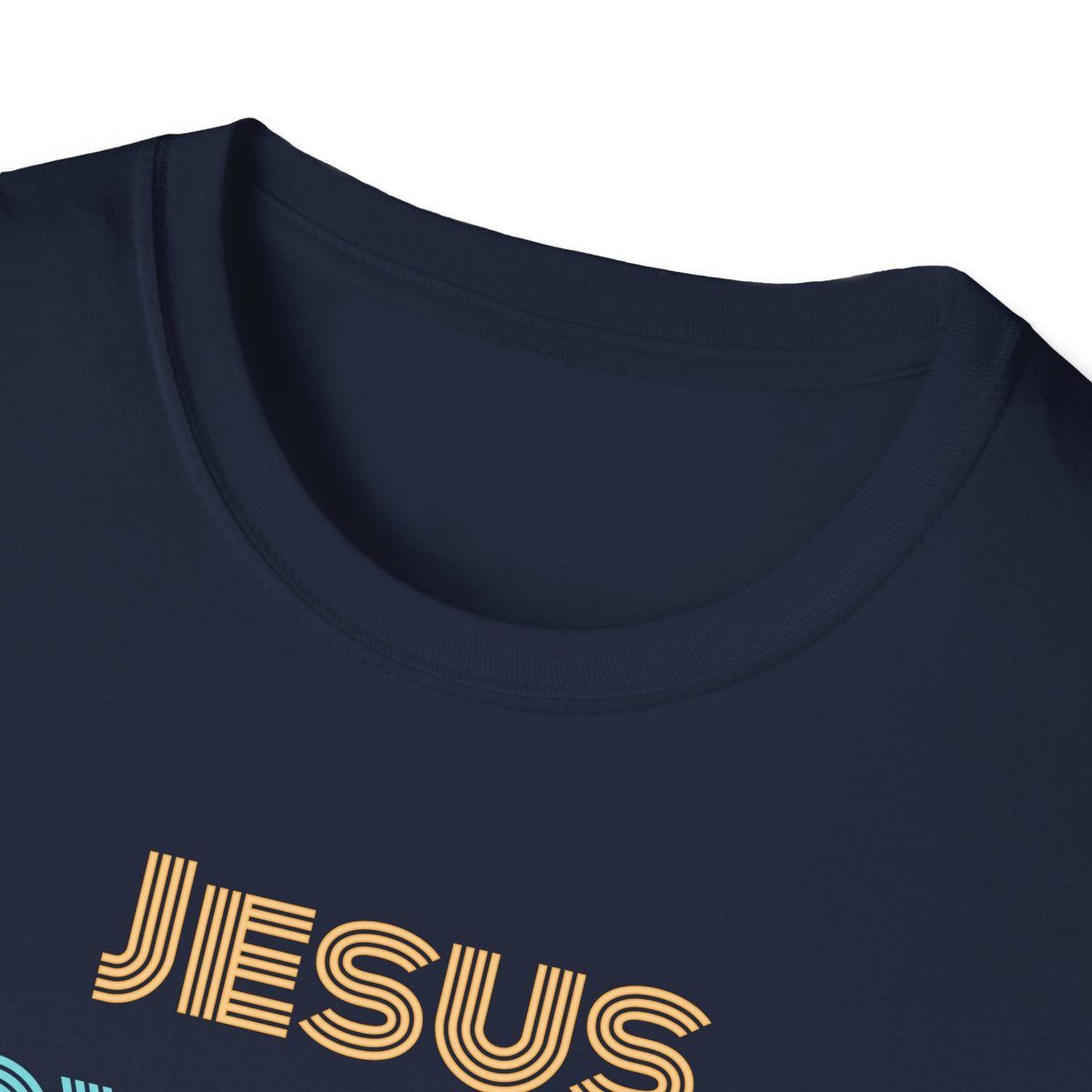 Unisex "Jesus Loves this Hot Mess" Christian Cotton Softstyle T-Shirt
