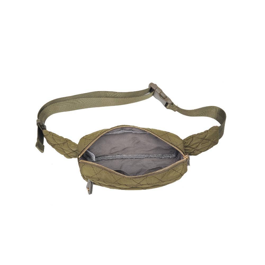 Lucile Quilted Nylon Belt Bag