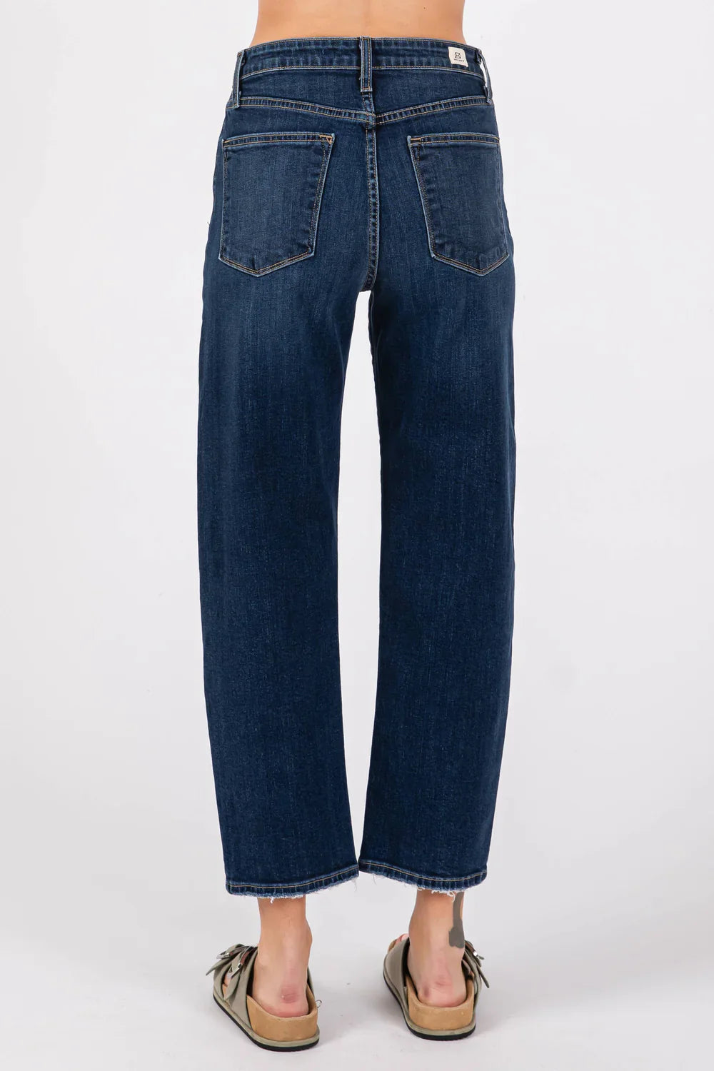 Modena High Rise Tapered Jeans- L.T.J