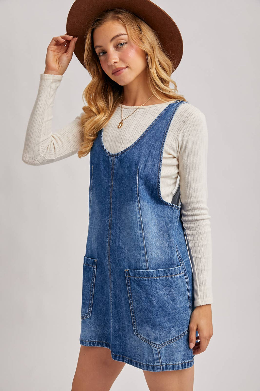 Harper Overall Pocket Dress