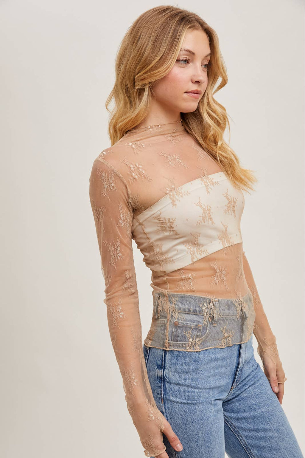 Callie Lace Long Sleeve