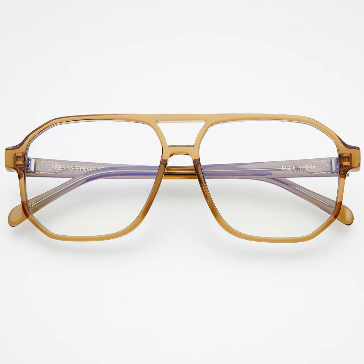 Billie Blue Light Glasses - Tan
