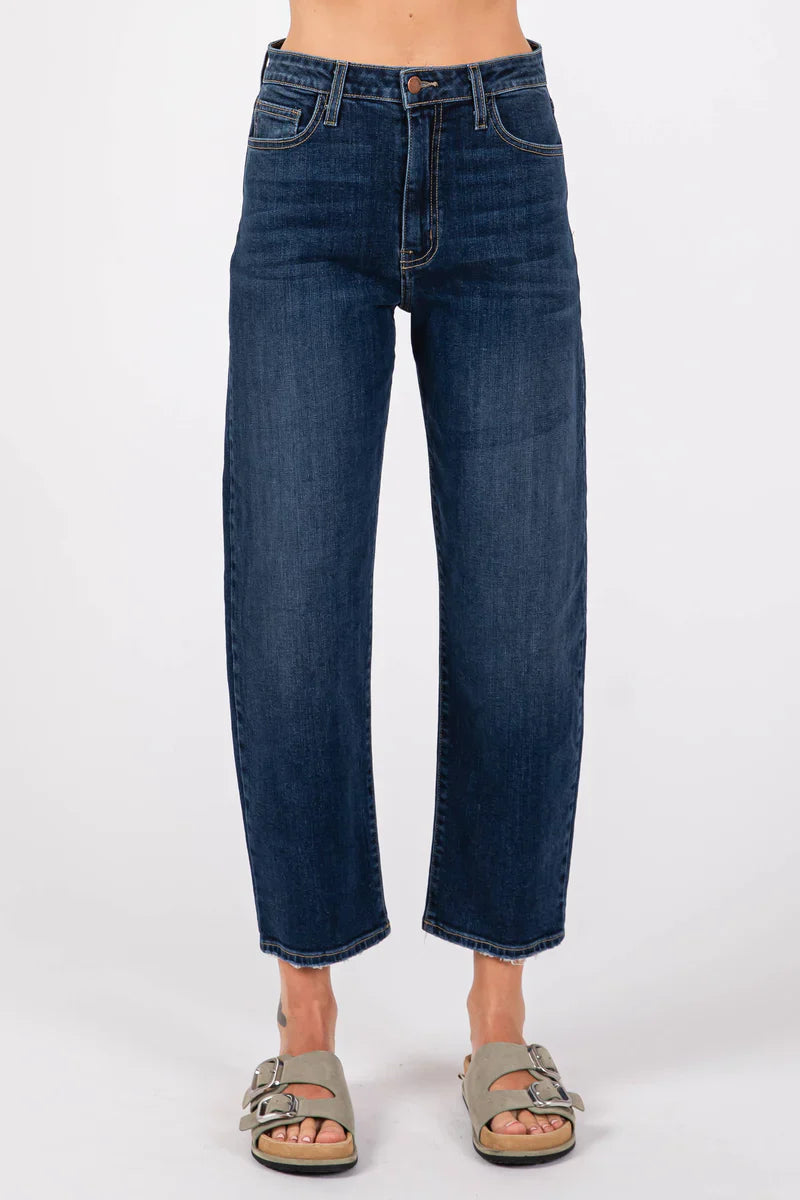 Modena High Rise Tapered Jeans- L.T.J