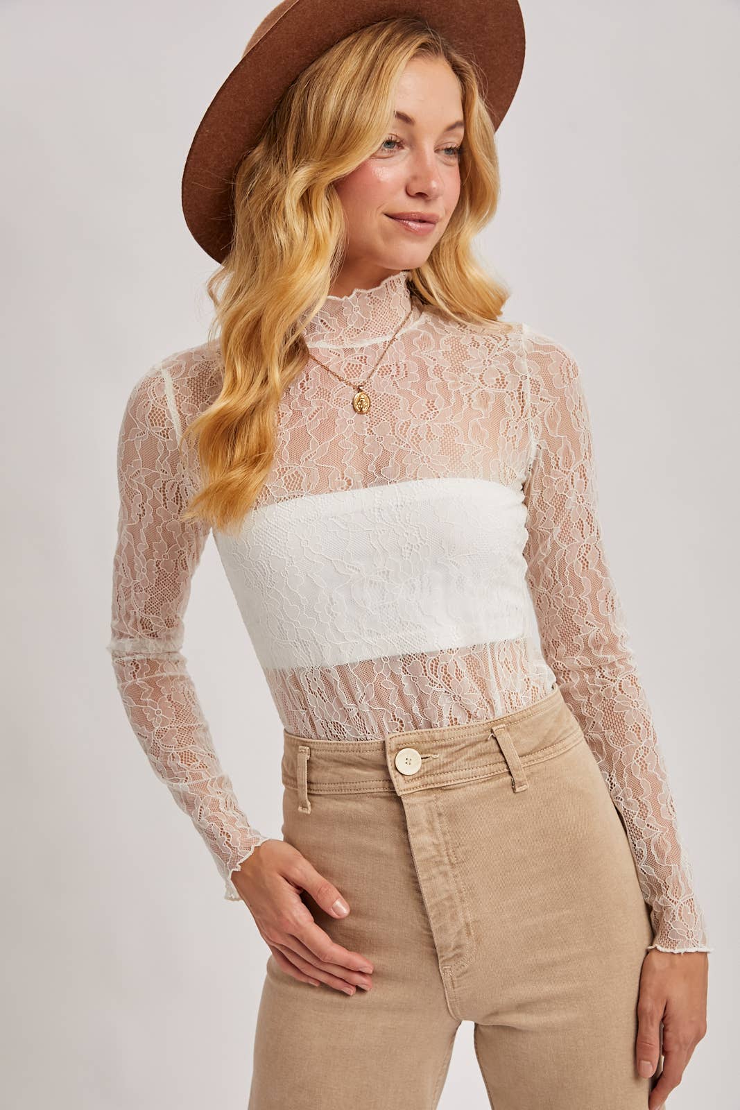 Catharine Lace Top