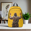 "Jesus Has My Back" Christian Backpack (Choose Yellow Shade))