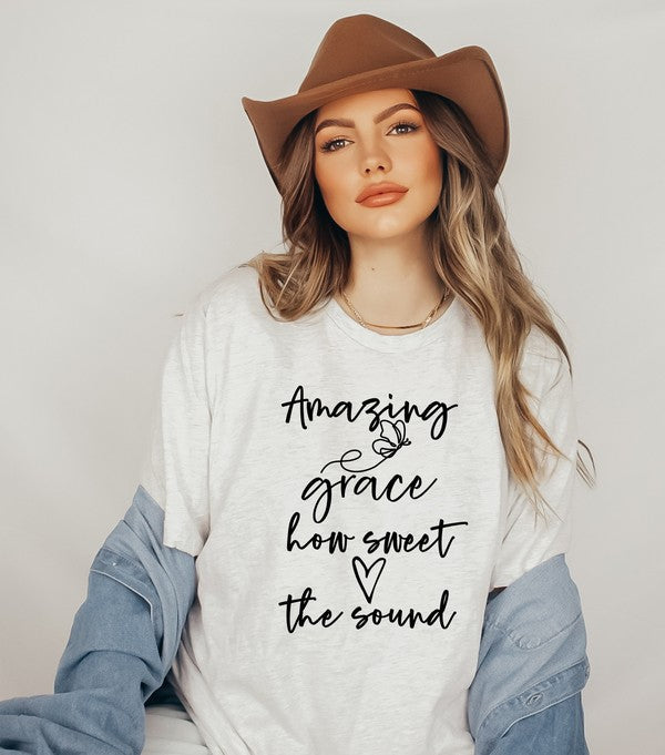 Amazing Grace Bella Canvas Graphic Tee