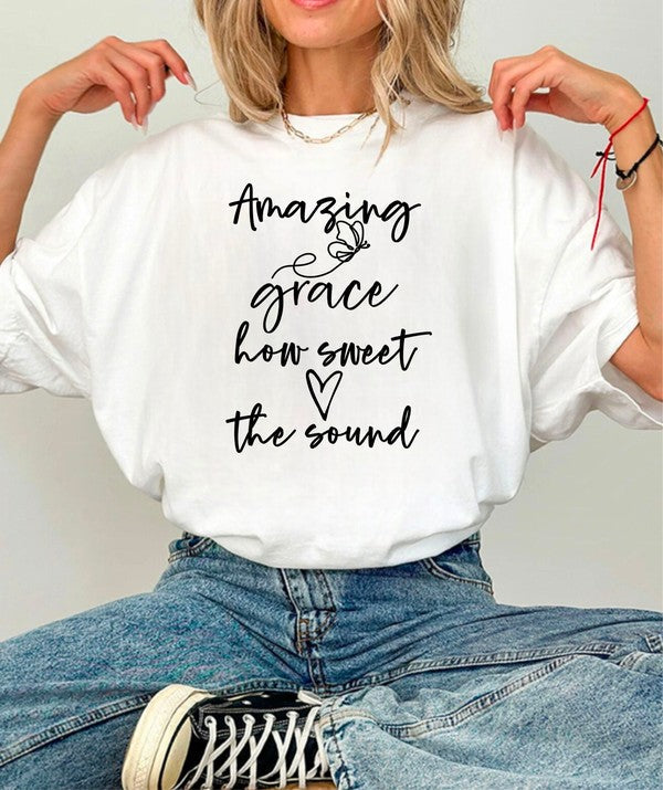 Amazing Grace Bella Canvas Graphic Tee