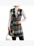 Plaid Sleeveless Vest