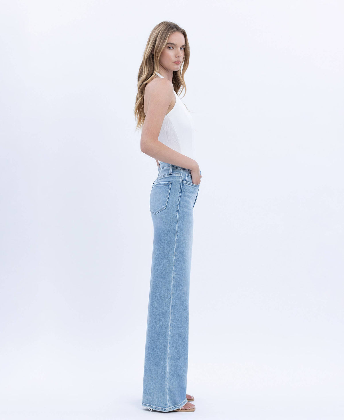 Caroline High Rise Denim