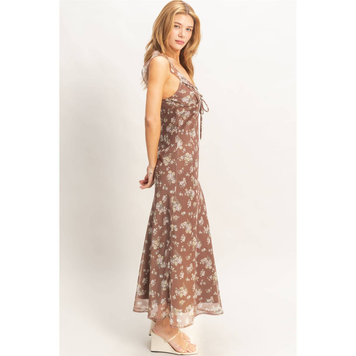 Louisa Floral Midi Dress