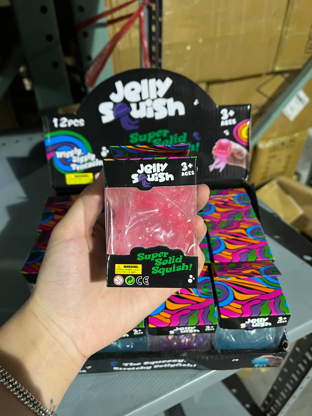 Maltose Glitter Palm-Sized Jellyfish