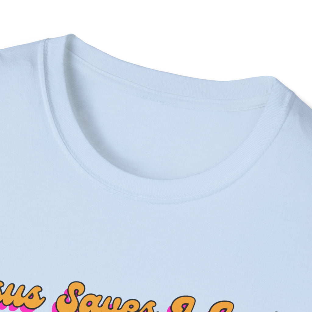"Jesus Saves, I just Wear the Shirt" Unisex Cotton Softstyle T-Shirt