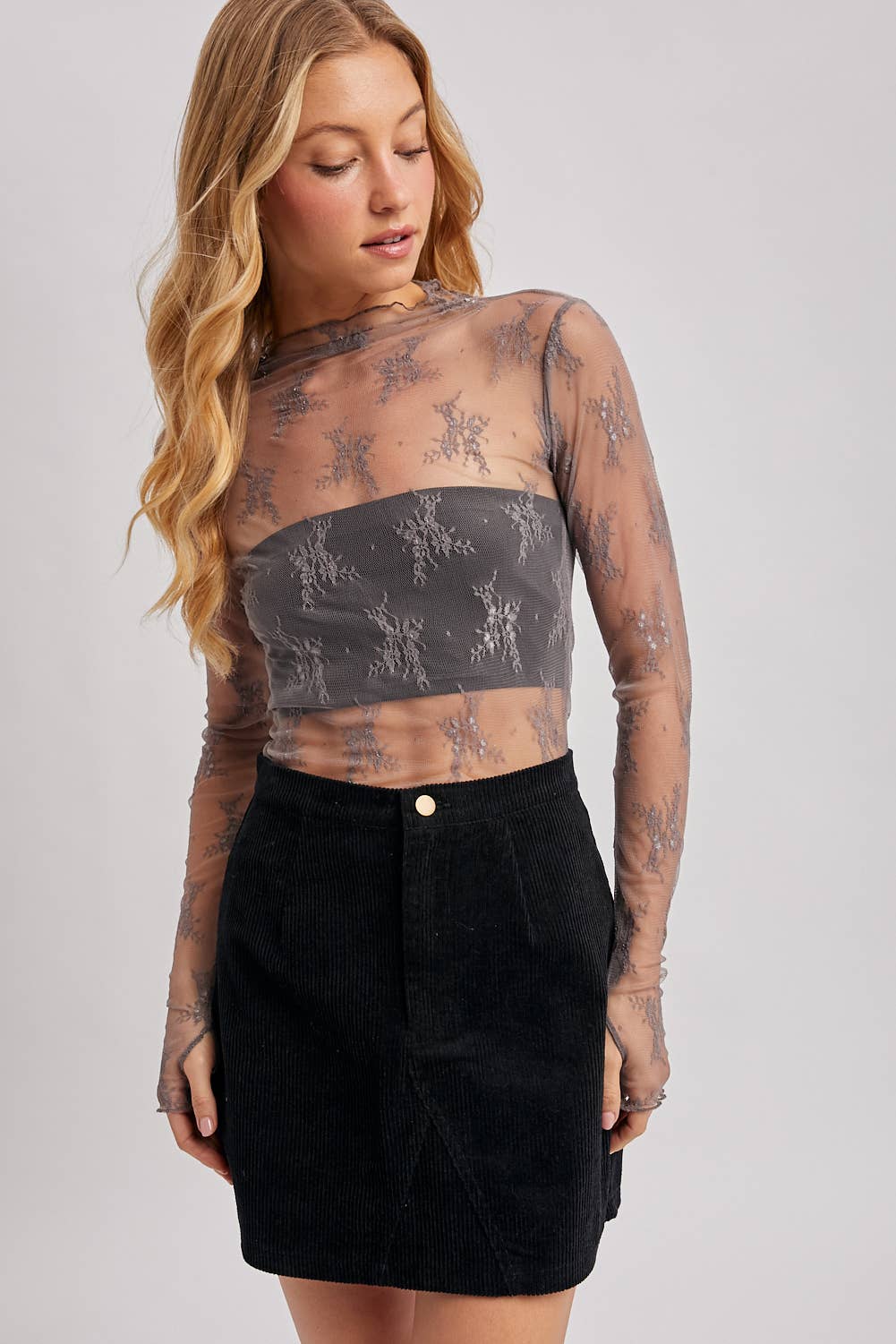 Callie Lace Long Sleeve