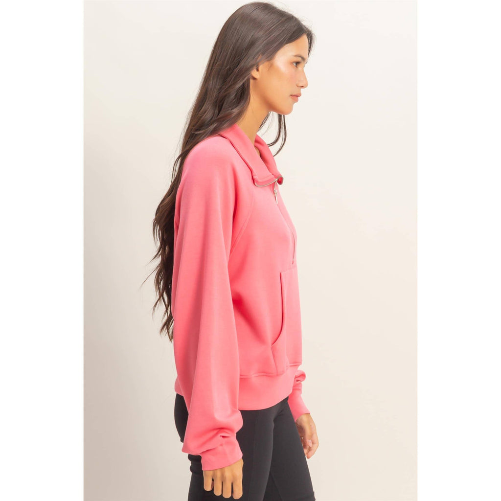 Azure Half-Zip Pullover