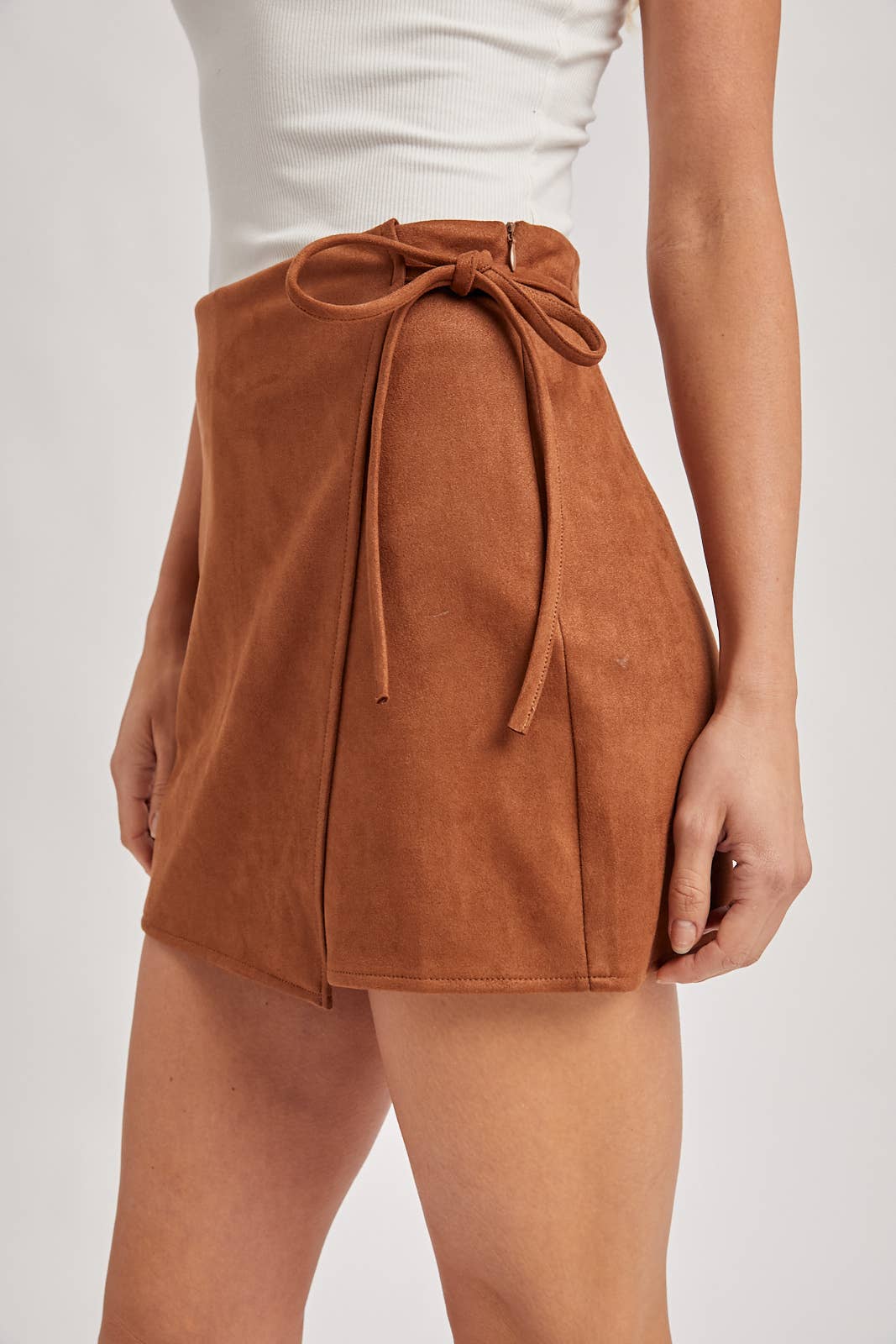 Dani Crossover Wrap Skirt
