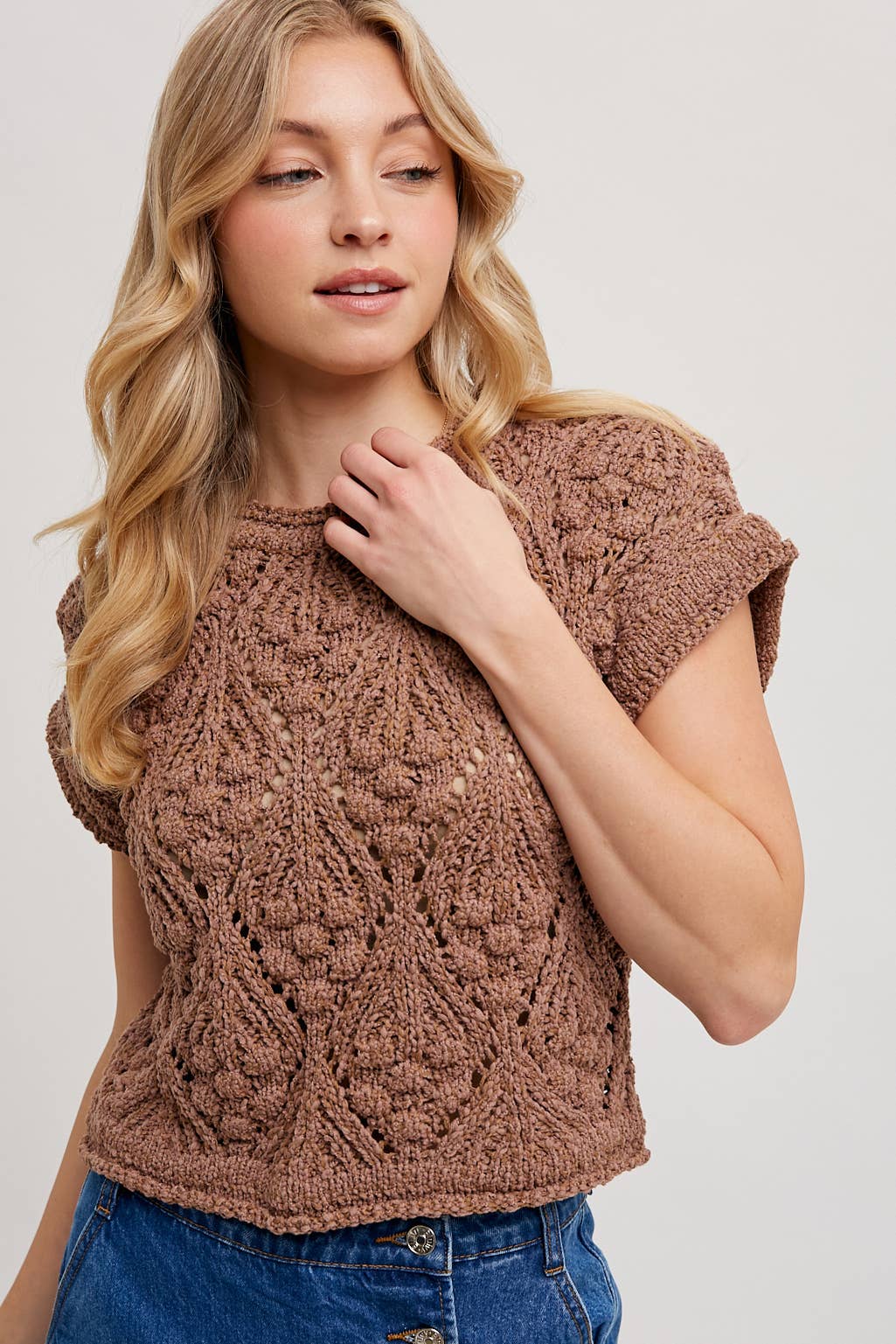 Bailee Short Sleeve Sweater