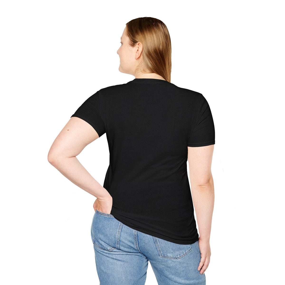 Unisex "Jesus Loves this Hot Mess" Christian Cotton Softstyle T-Shirt