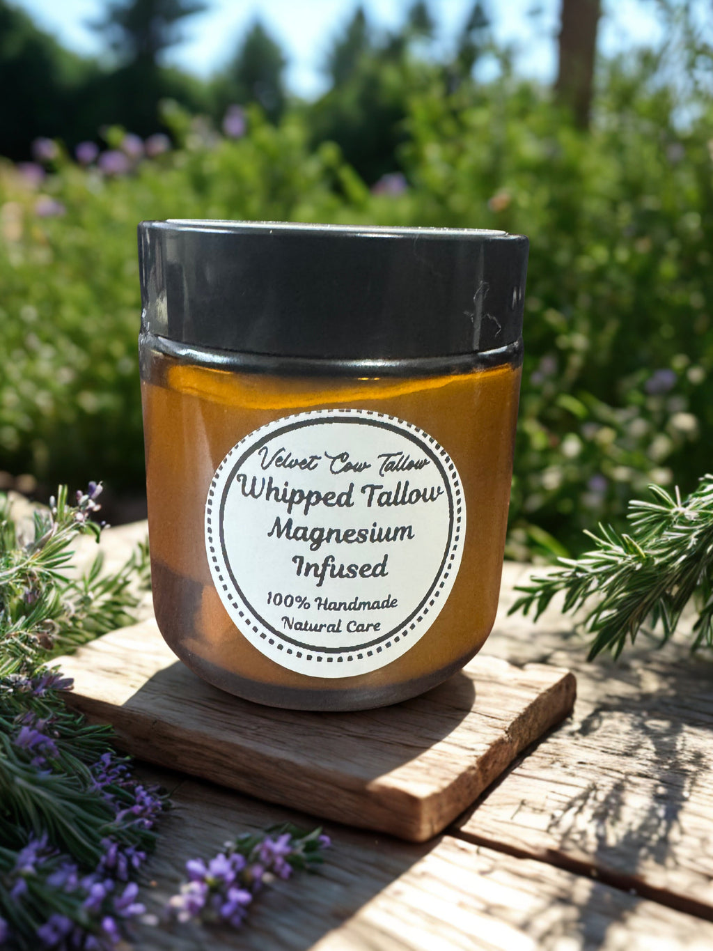 Tallow Magnesium Body Cream | Sleep & Muscle Relief