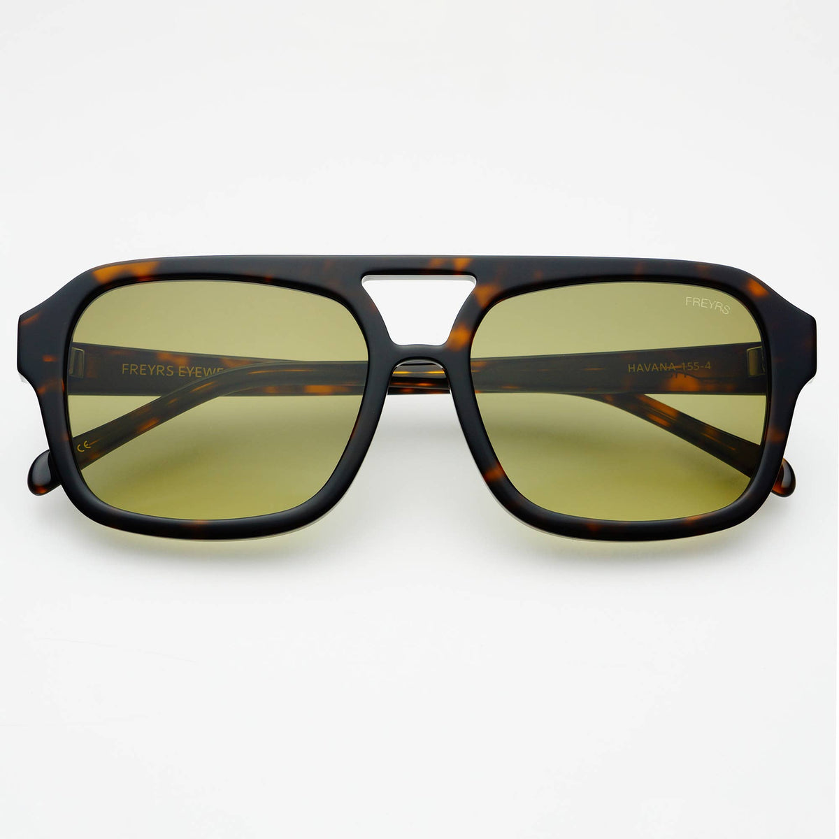 Havana Aviator Sunglasses
