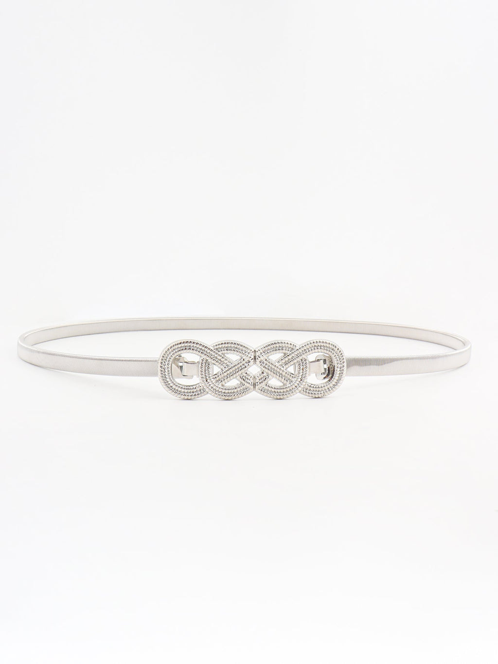 Knot Buckle Metal Belt