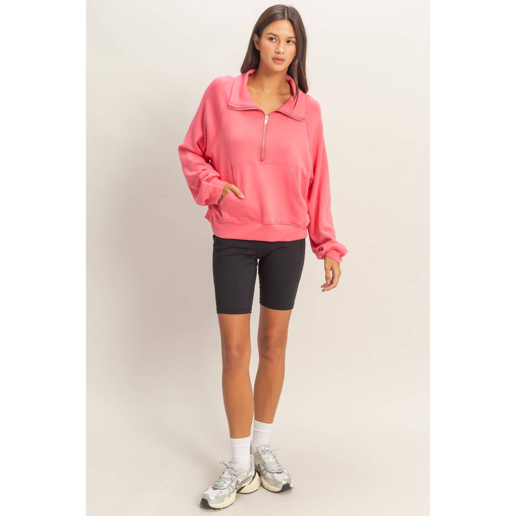 Azure Half-Zip Pullover