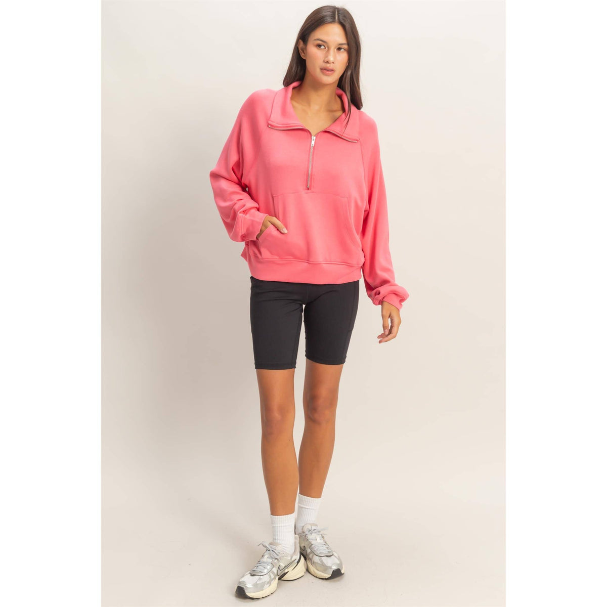 Azure Half-Zip Pullover