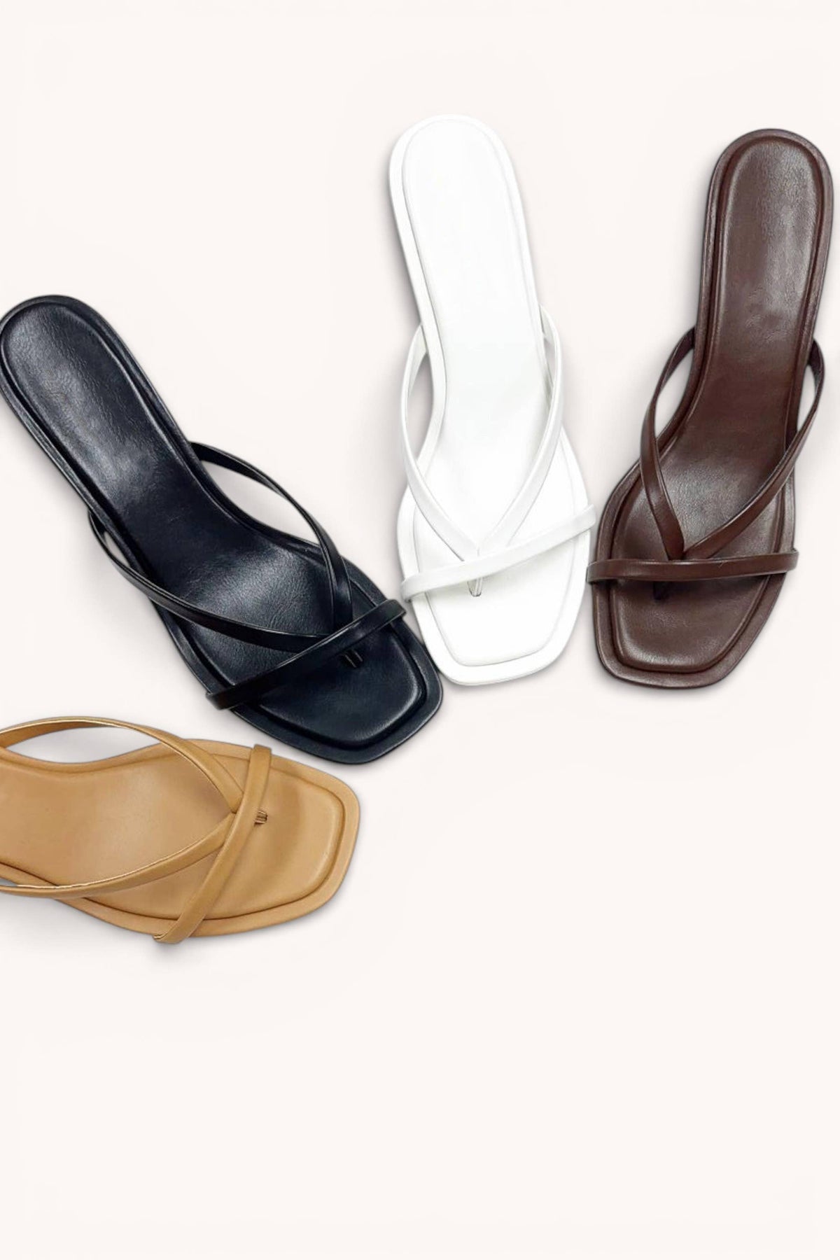 Hailey Square Toe Kitten Heel