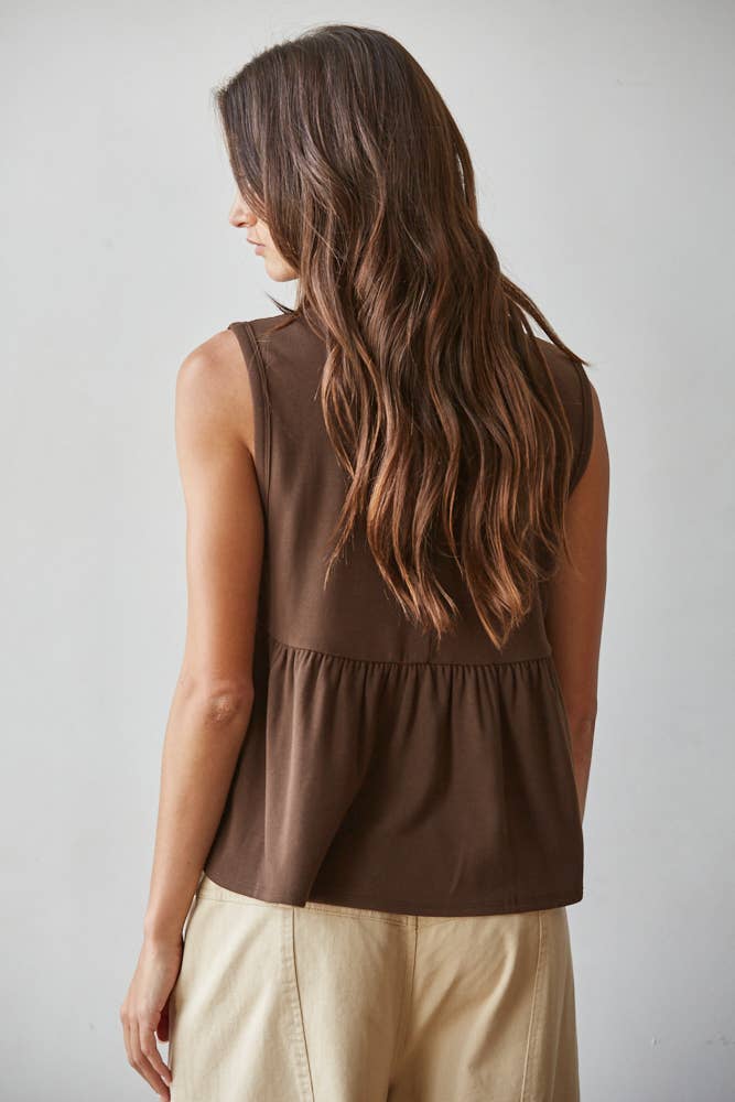 Becca Sleeveless Top