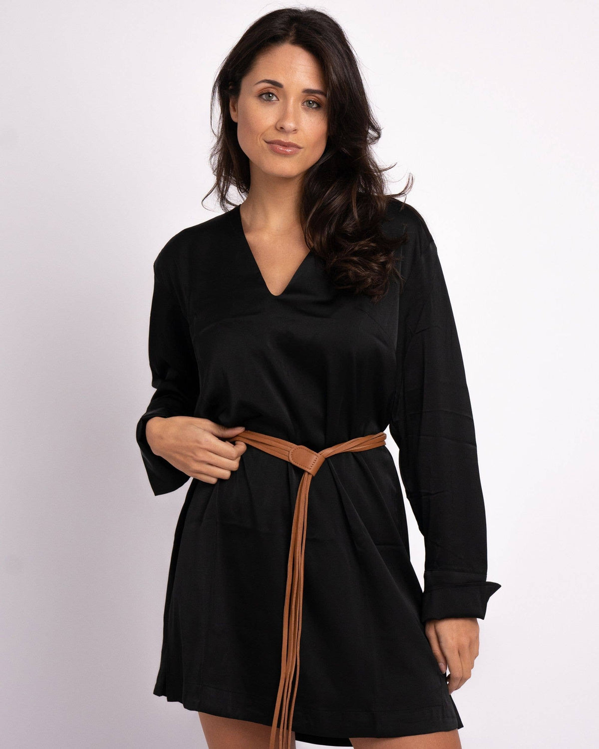 Evin | Leather Rope Belt