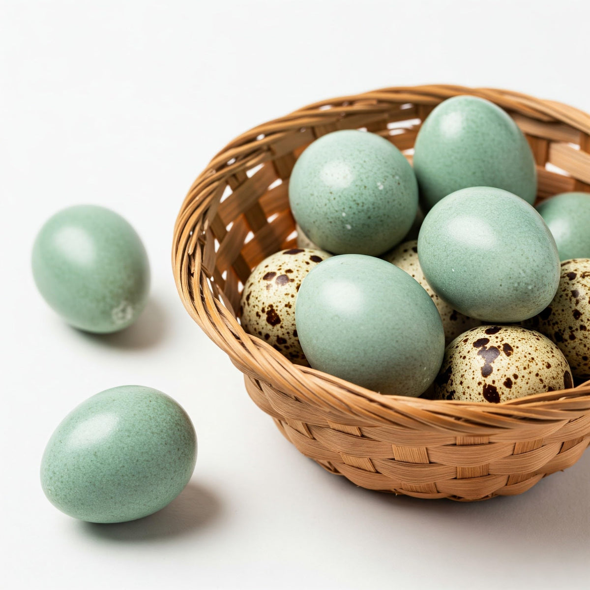 Jumbo Celadon Coturnix Hatching Eggs