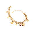 Classically Charmed Gold Bracelet