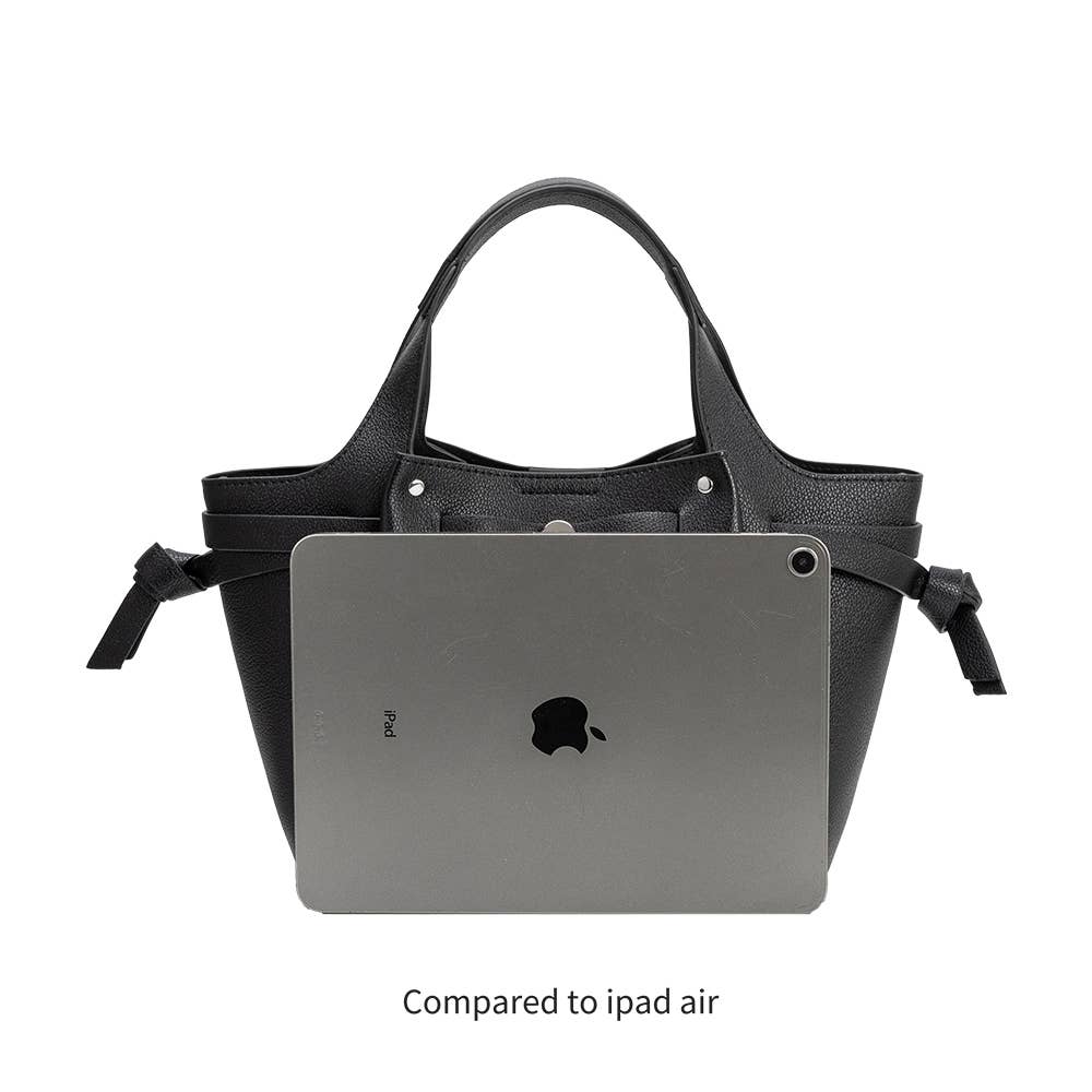 Avril Bone Top Handle Bag