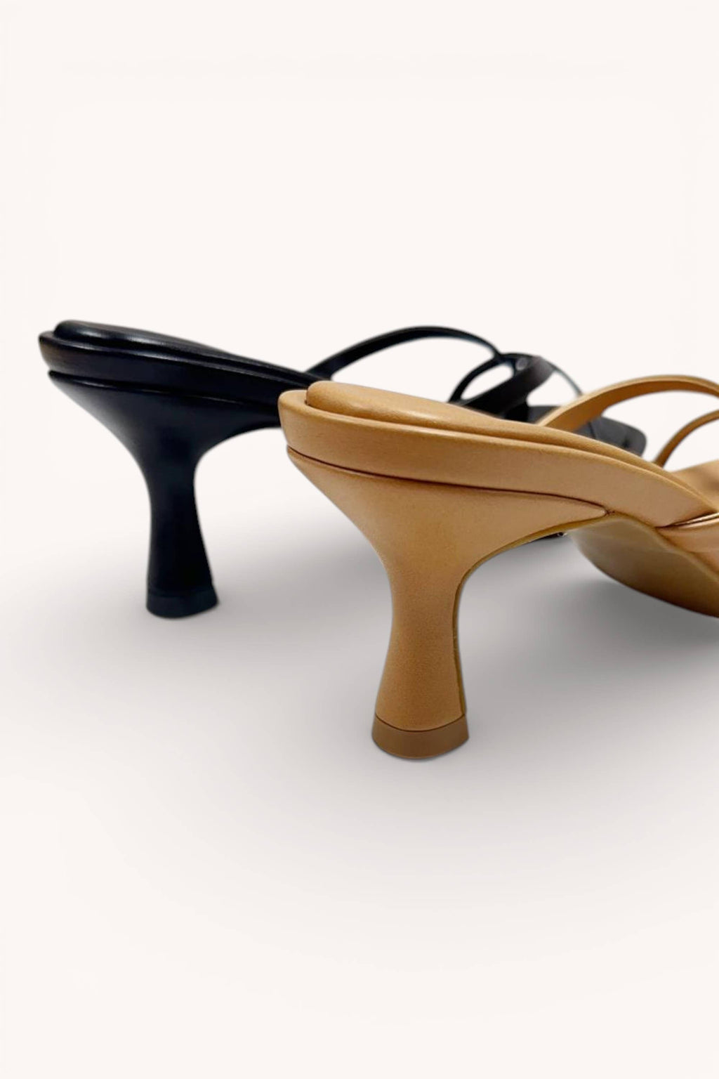 Hailey Square Toe Kitten Heel