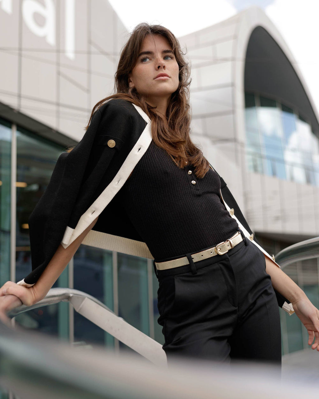 Eva | Metallic Skinny Belt
