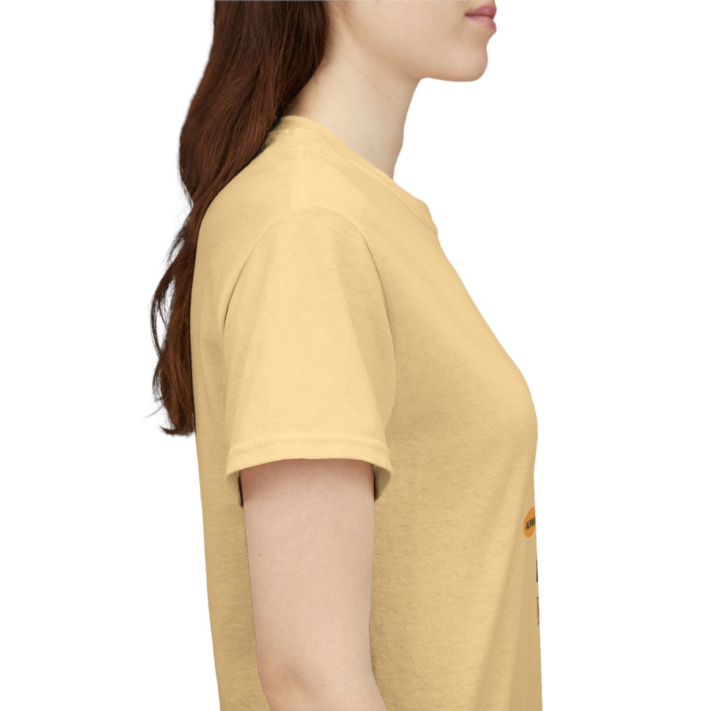 Unisex "With God Nature doesn't need a mother" Heavy Cotton Christian Tee
