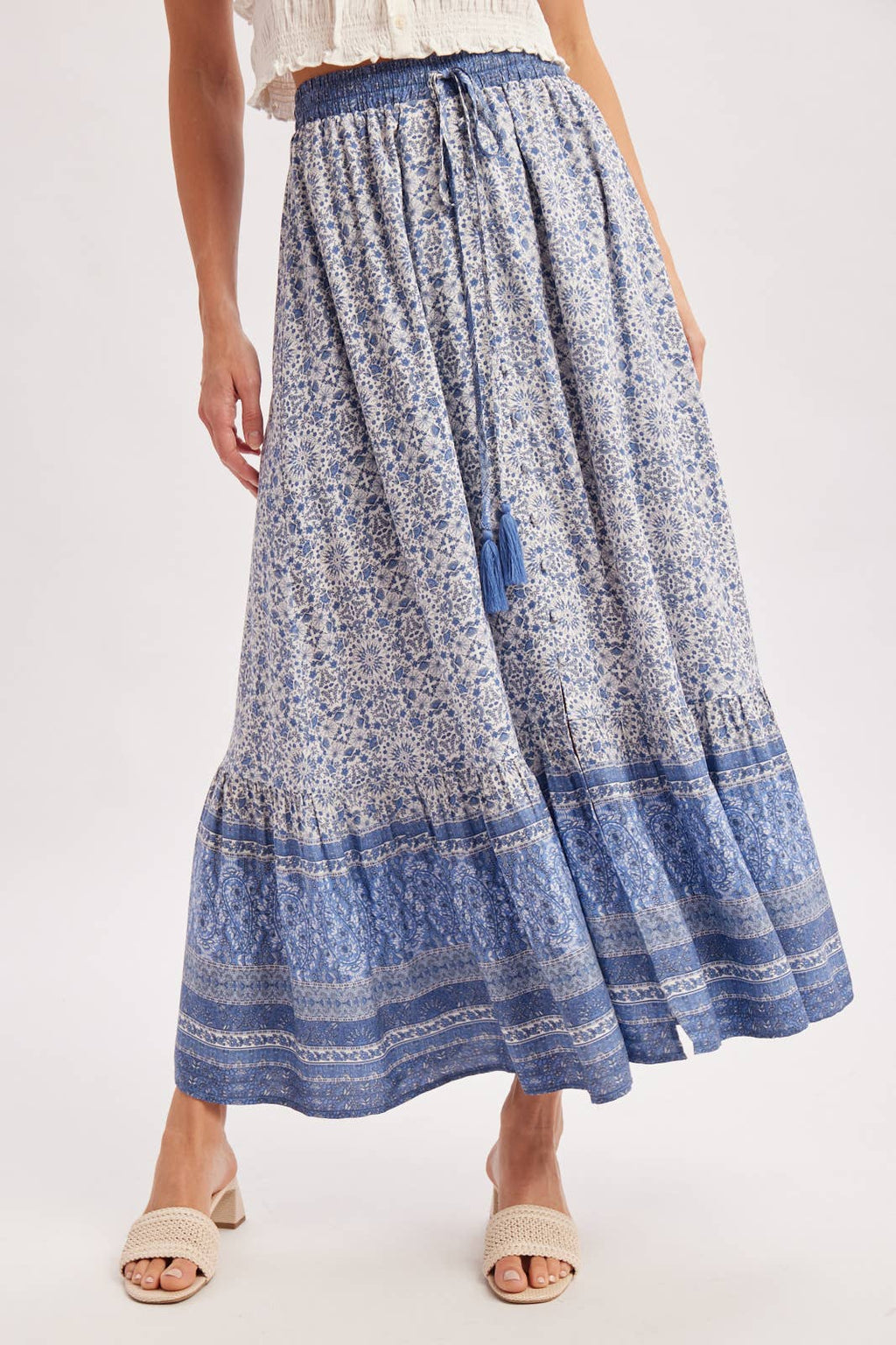 Gianna Boho Maxi Skirt