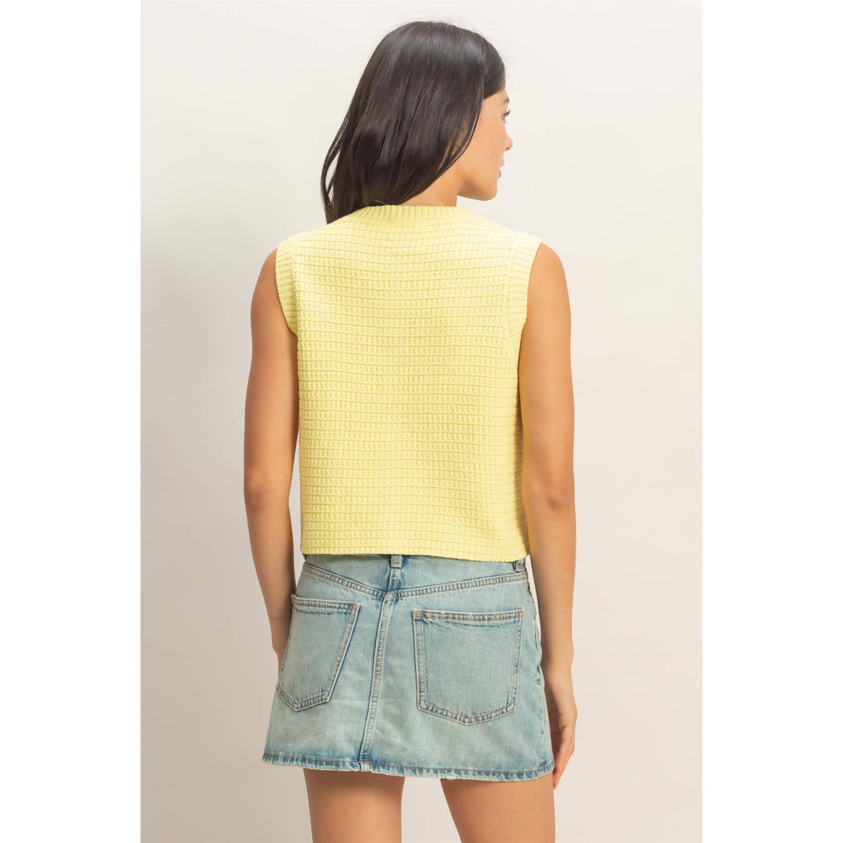 Frankie Button-Front Vest