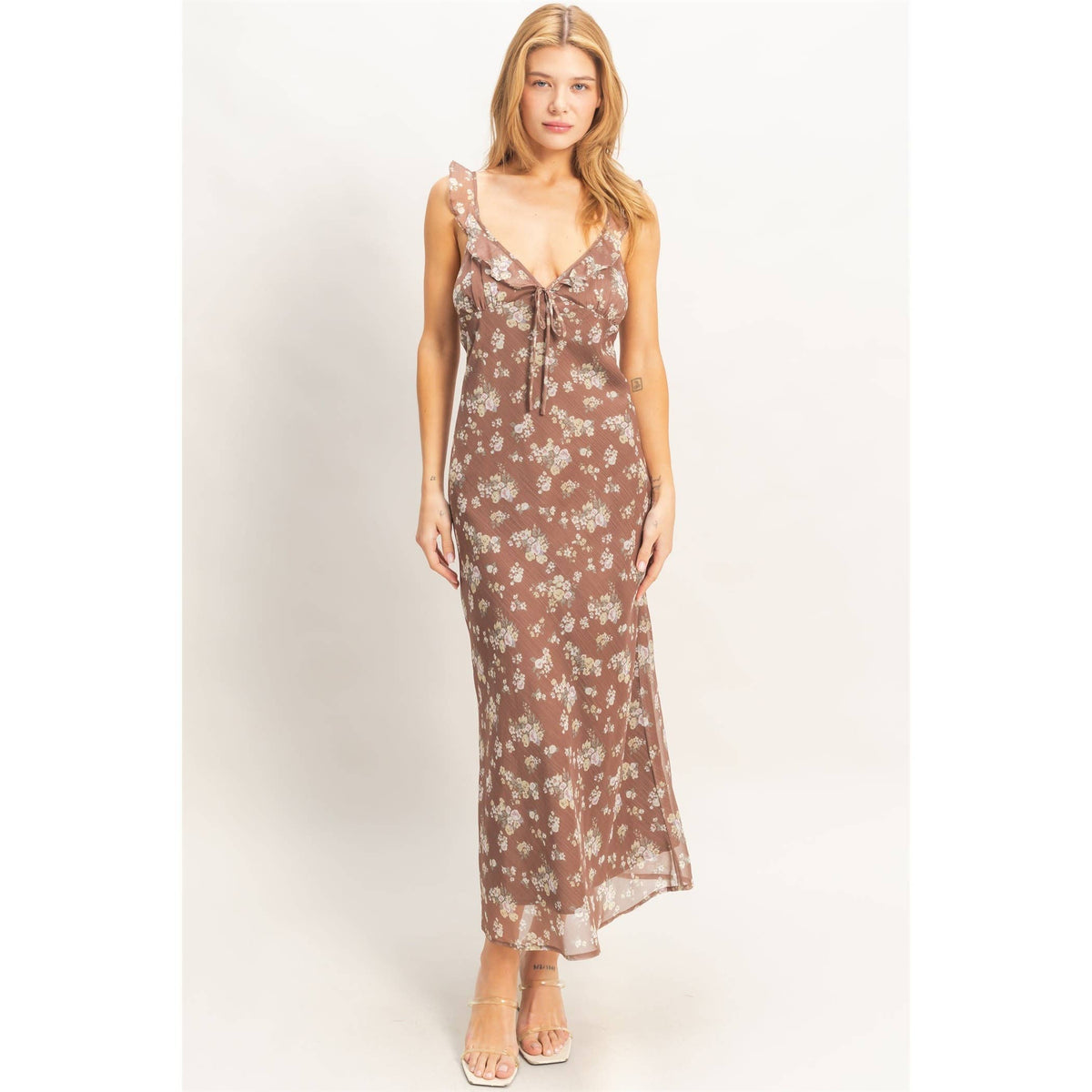 Louisa Floral Midi Dress