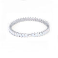 Sterling Silver Opal Fiare Tennis Bracelet