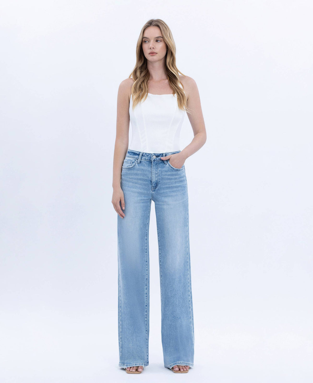 Caroline High Rise Denim