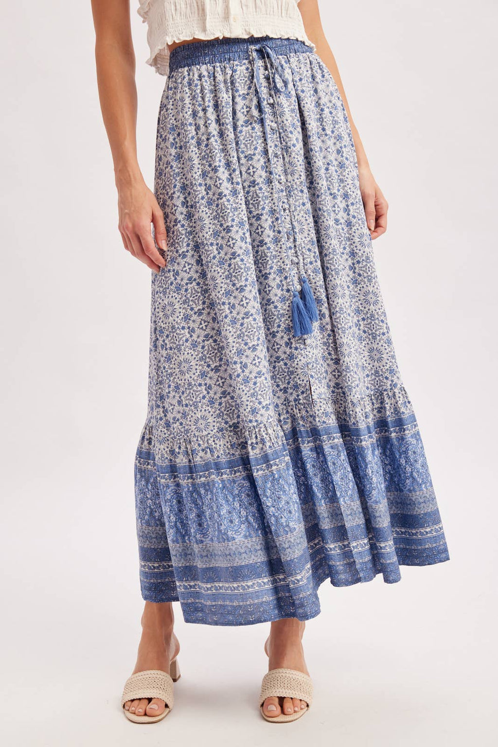 Gianna Boho Maxi Skirt