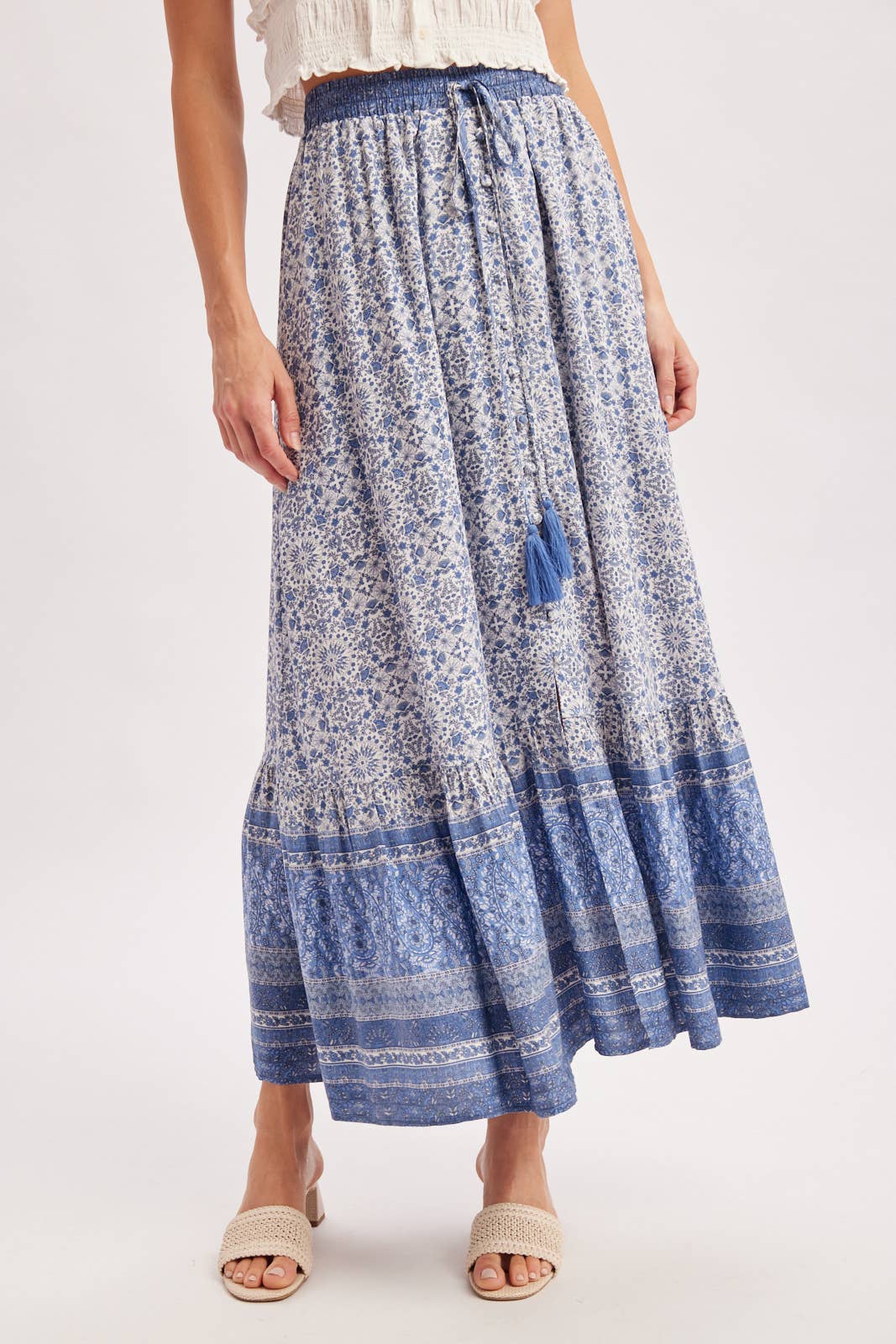 Gianna Boho Maxi Skirt